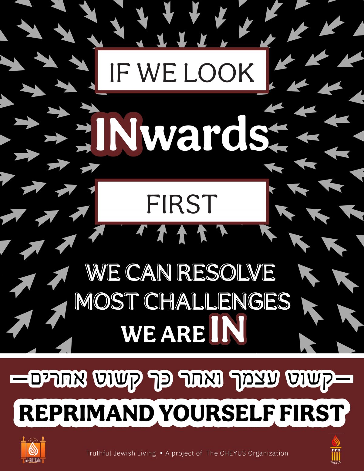 If We Look INwards First, We Can Resolve Most Challenges We Are IN